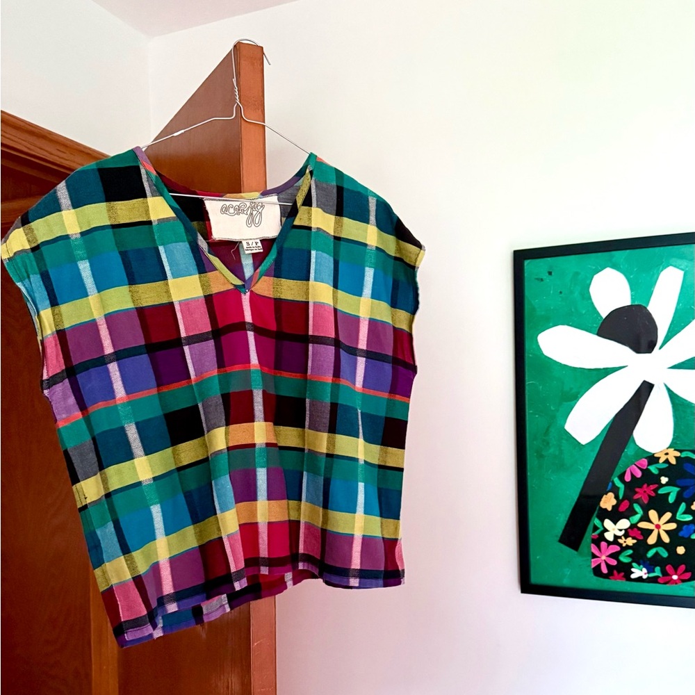 Plaid Ace & Jig Top